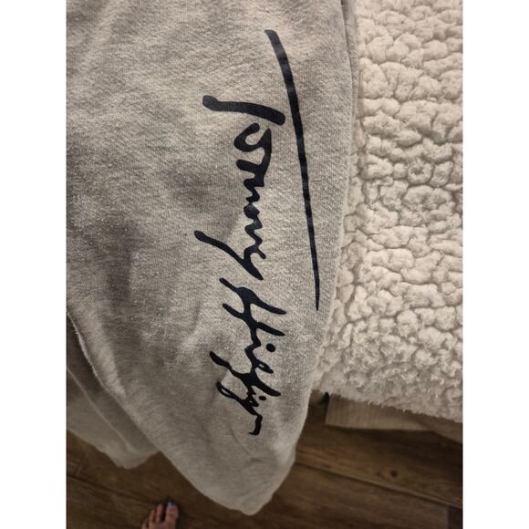 Tommy Hilfiger Boy's Size 7 Fleece Jogger Sweatpants Gray - Picture 4 of 5